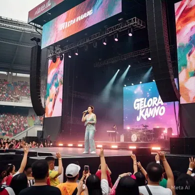5000 Orang Menyerbu Konser di GBK